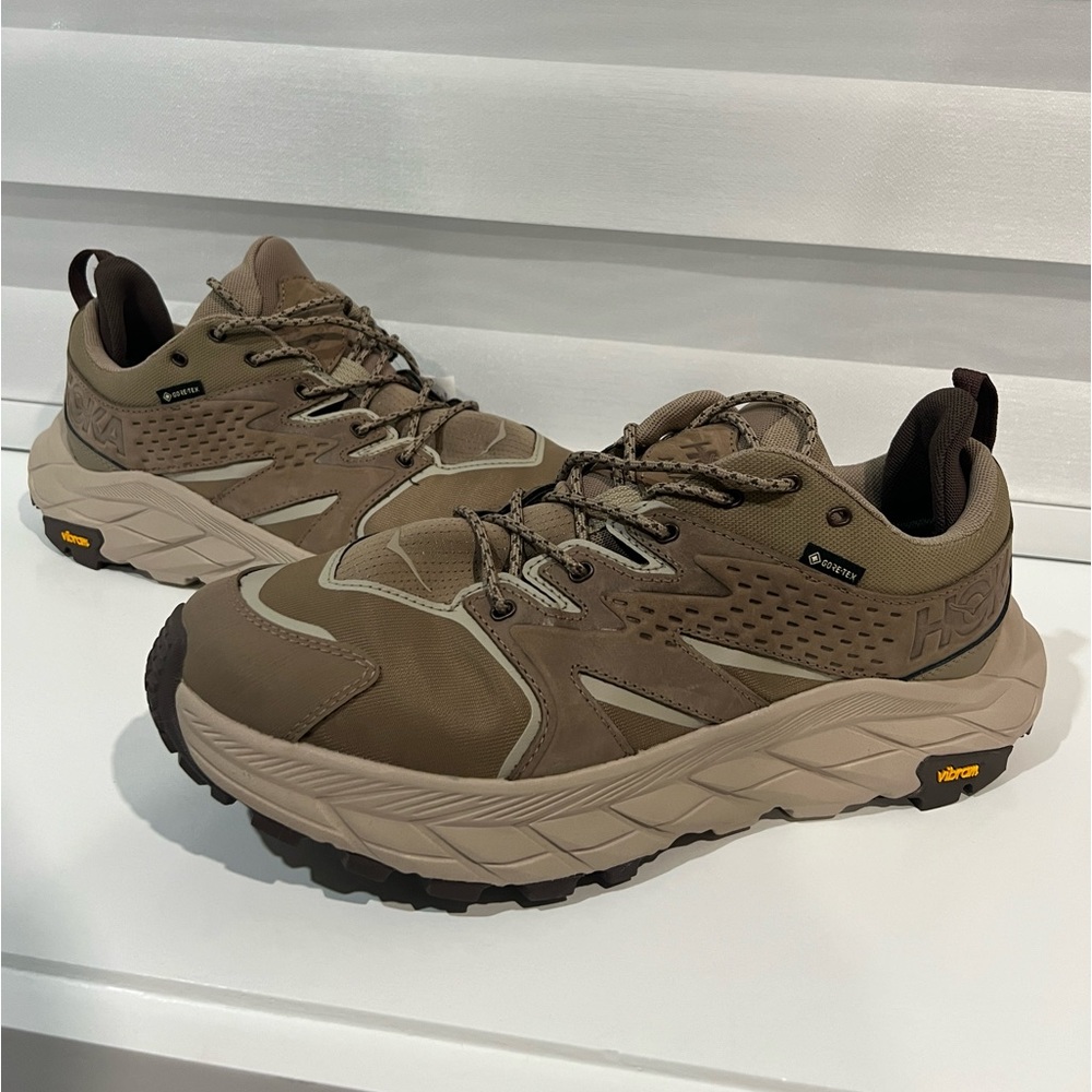 NEW Hoka Anacapa Low GTX Gore-Tex Dune Oxford Tan Hiking Men's 11 1122017-DOTN